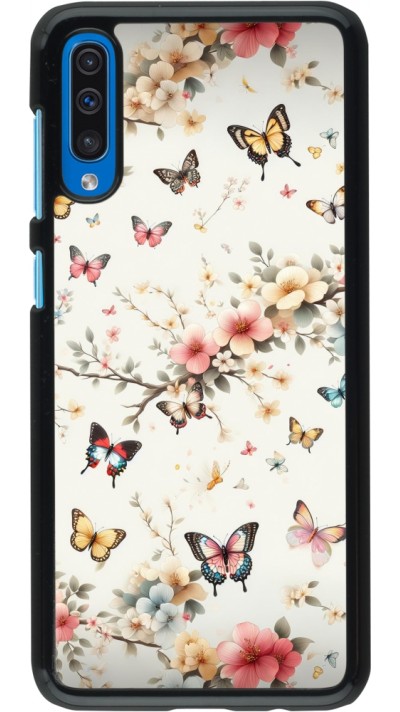 Coque Samsung Galaxy A50 - Spring 25 Papillons Légers