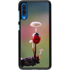 Coque Samsung Galaxy A50 - Ladybird on a mushroom 2026