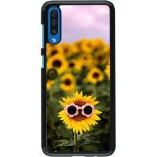 Coque Samsung Galaxy A50 - Sunflower with glasses 2026