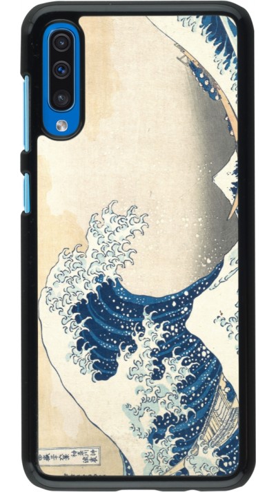Coque Samsung Galaxy A50 - Tableau art - La Grande Vague de Kanagawa - Hokusai