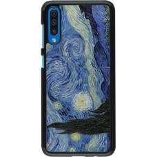 Coque Samsung Galaxy A50 - Tableau art - La Nuit étoilée - Van Gogh