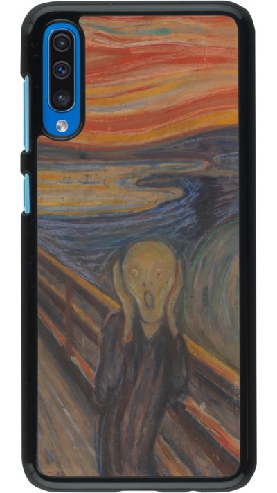 Coque Samsung Galaxy A50 - Tableau art - Le Cri - Edvard Munch