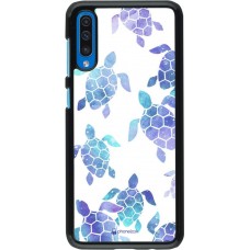 Coque Samsung Galaxy A50 - Turtles pattern watercolor
