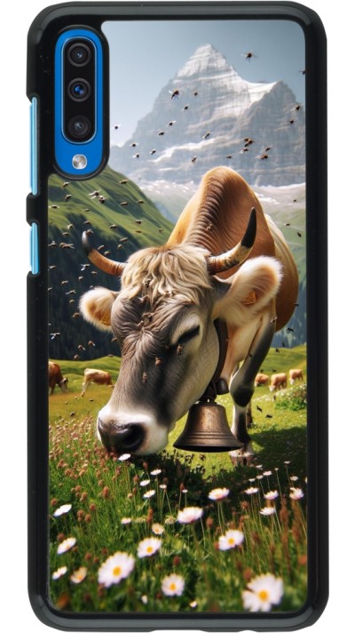 Coque Samsung Galaxy A50 - Vache montagne Valais
