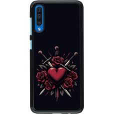 Coque Samsung Galaxy A50 - Valentine 2024 gothic love
