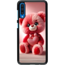 Coque Samsung Galaxy A50 - Valentine 2024 Ourson rose