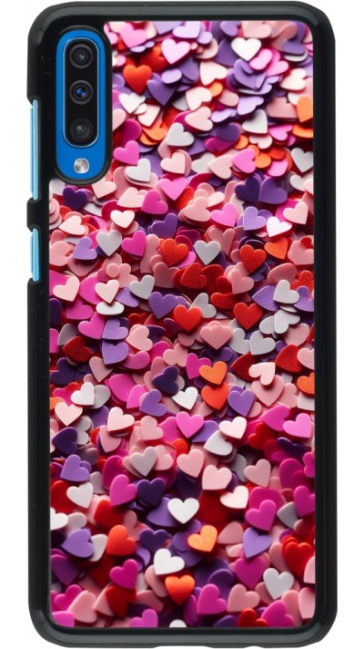 Coque Samsung Galaxy A50 - Valentine 2025 Confetti
