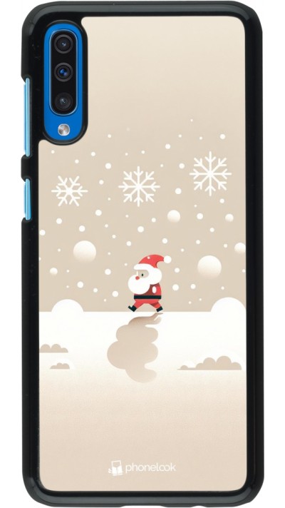 Samsung Galaxy A50 Case Hülle - Weihnachten 2023 Minimalistischer Weihnachtsmann