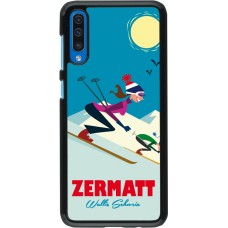 Coque Samsung Galaxy A50 - Zermatt Ski Downhill