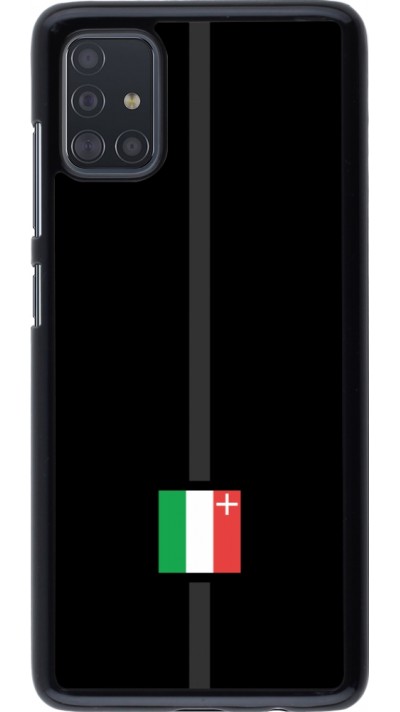 Samsung Galaxy A51 Case Hülle - Kanton NE schwarz