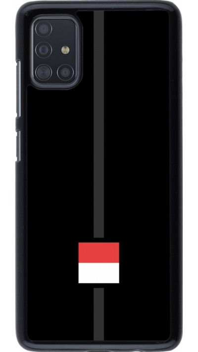 Samsung Galaxy A51 Case Hülle - Kanton SO schwarz