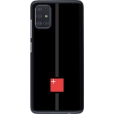 Samsung Galaxy A51 Case Hülle - Kanton SZ schwarz