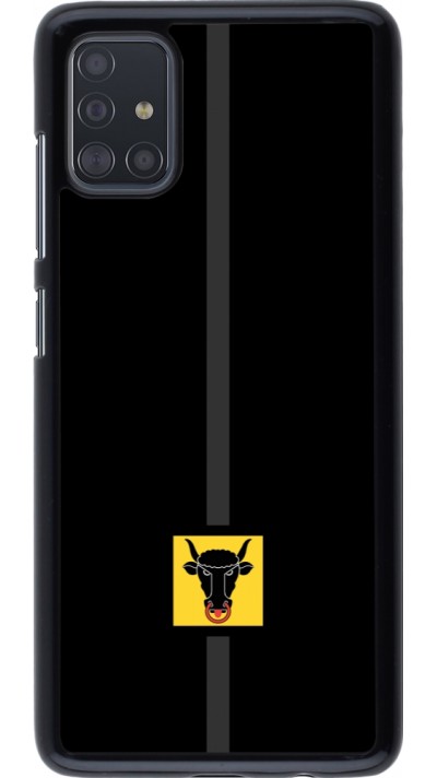 Samsung Galaxy A51 Case Hülle - Kanton UR schwarz