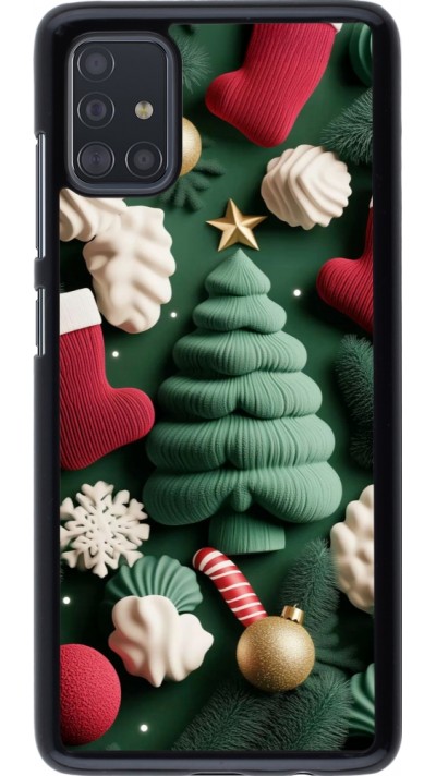 Coque Samsung Galaxy A51 - Christmas 25 Christmas textiles