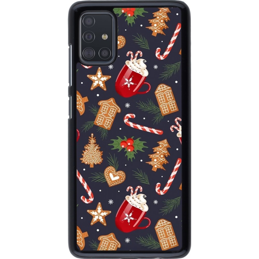 Coque Samsung Galaxy A51 - Christmas 25 Pattern Gingerbread House