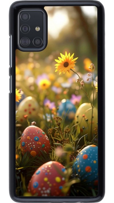 Coque Samsung Galaxy A51 - Easter 2026 Decorated eggs