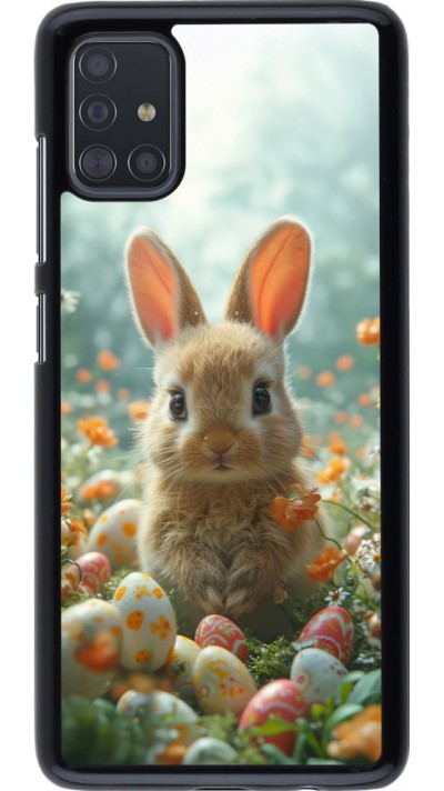 Coque Samsung Galaxy A51 - Easter 2026 Rabbit in the garden