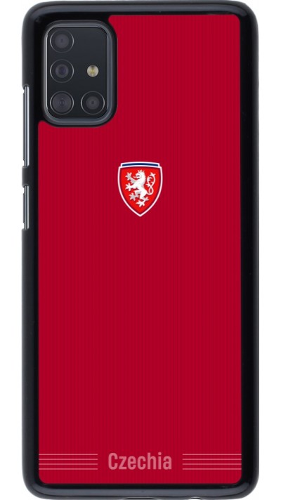 Coque Samsung Galaxy A51 - Maillot de football Répuplique Tchèque 2026 personnalisable
