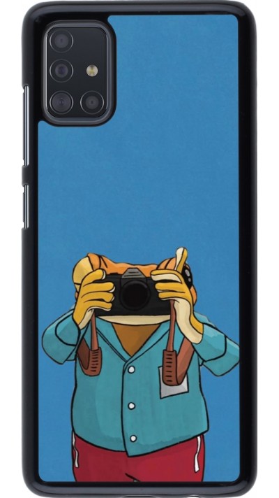 Coque Samsung Galaxy A51 - Frog with camera DTMF