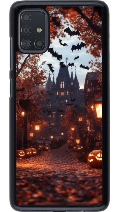 Coque Samsung Galaxy A51 - Halloween 2025 Haunted house