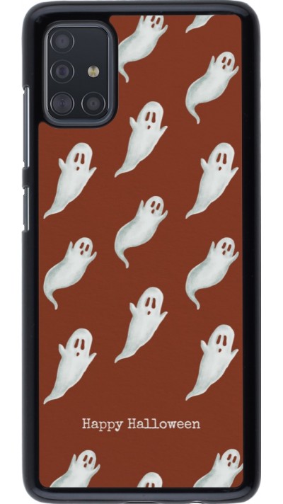 Coque Samsung Galaxy A51 - Halloween 2025 Pattern of ghosts