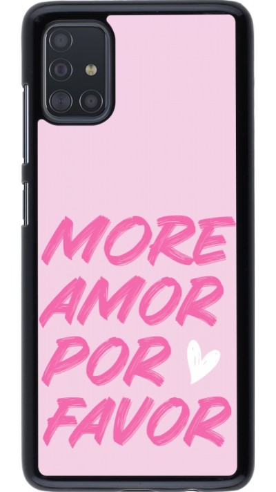 Samsung Galaxy A51 Case Hülle - More amor porfavor