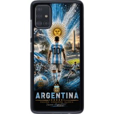 Coque Samsung Galaxy A51 - Football Argentine splash 2026