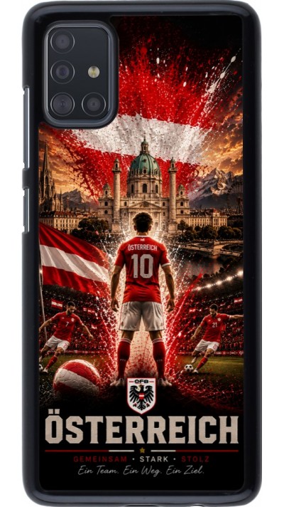 Coque Samsung Galaxy A51 - Football Autriche splash 2026