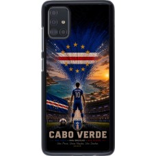 Coque Samsung Galaxy A51 - Football Cap-Vert splash 2026