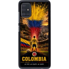 Coque Samsung Galaxy A51 - Football Colombie splash 2026