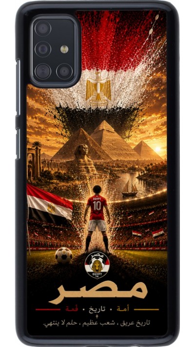 Coque Samsung Galaxy A51 - Football Égypte splash 2026