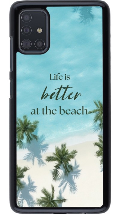Coque Samsung Galaxy A51 - Summer 2025 Life is better at the beach
