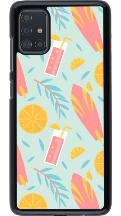 Coque Samsung Galaxy A51 - Summer 2025 Pattern citron