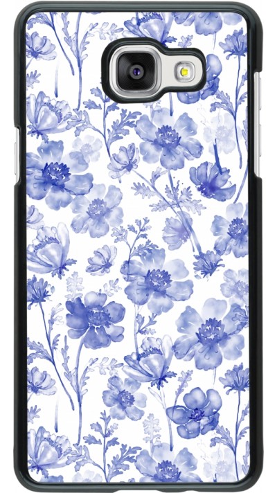 Coque Samsung Galaxy A5 (2016) - Spring 23 watercolor blue flowers