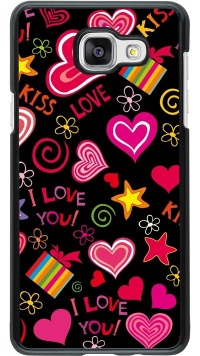 Coque Samsung Galaxy A5 (2016) - Valentine 2023 love symbols
