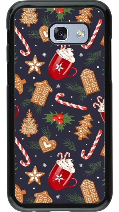 Coque Samsung Galaxy A5 (2017) - Christmas 25 Pattern Gingerbread House
