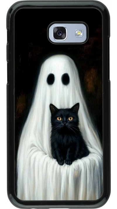 Coque Samsung Galaxy A5 (2017) - Halloween 2025 Ghost with black cat