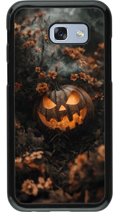 Coque Samsung Galaxy A5 (2017) - Halloween 2025 Pumpkin with flowers