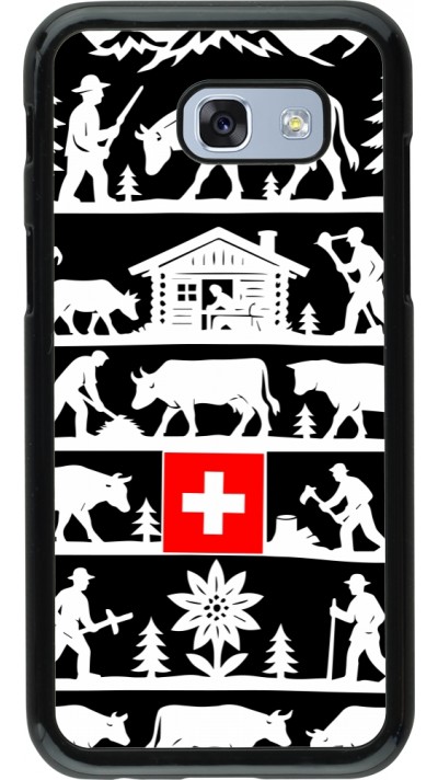 Coque Samsung Galaxy A5 (2017) - Poya Suisse 1 noir