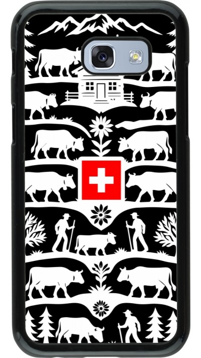 Coque Samsung Galaxy A5 (2017) - Poya Suisse 3 noir