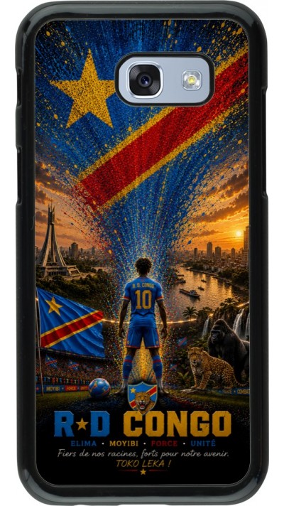 Coque Samsung Galaxy A5 (2017) - Football République démocratique du Congo splash 2026