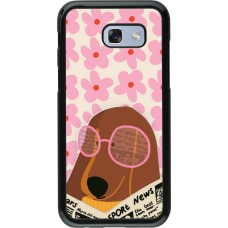Coque Samsung Galaxy A5 (2017) - Dog with newspaper Spring 2026