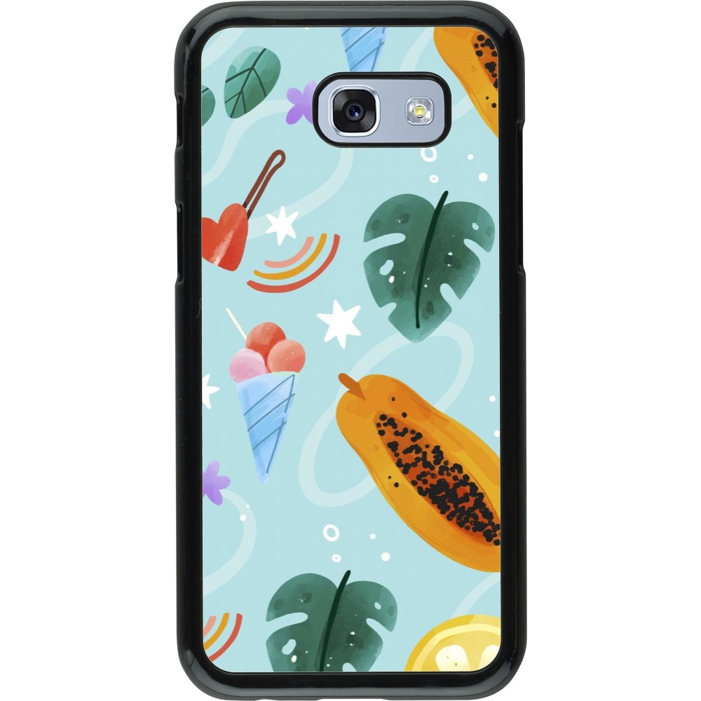 Coque Samsung Galaxy A5 (2017) - Summer 2025 Pattern papaya