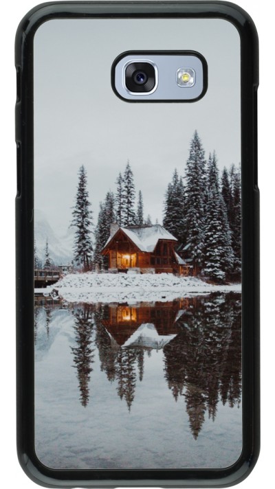 Coque Samsung Galaxy A5 (2017) - Winter 25 Winter house forest afternoon