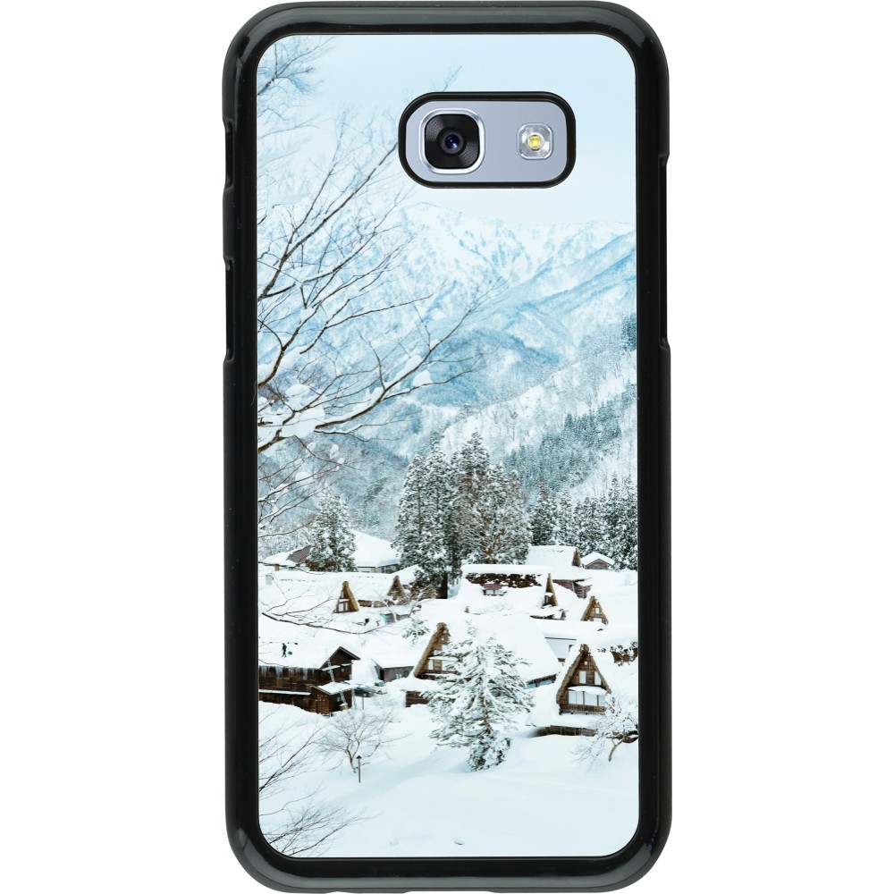 Coque Samsung Galaxy A5 (2017) - Winter 25 Winter snowy landscape