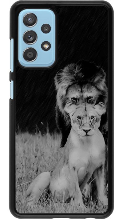 Coque Samsung Galaxy A52 5G - Angry lions Coque Samsung Galaxy A52 5G - Angry lions