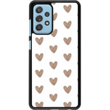 Coque Samsung Galaxy A52 - Autumn 2024 brown hearts