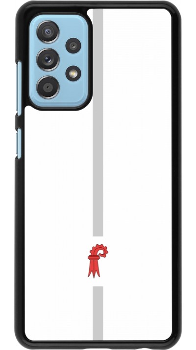 Samsung Galaxy A52 Case Hülle - Kanton BL weiss