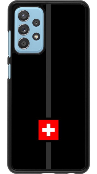 Samsung Galaxy A52 Case Hülle - Kanton CH schwarz