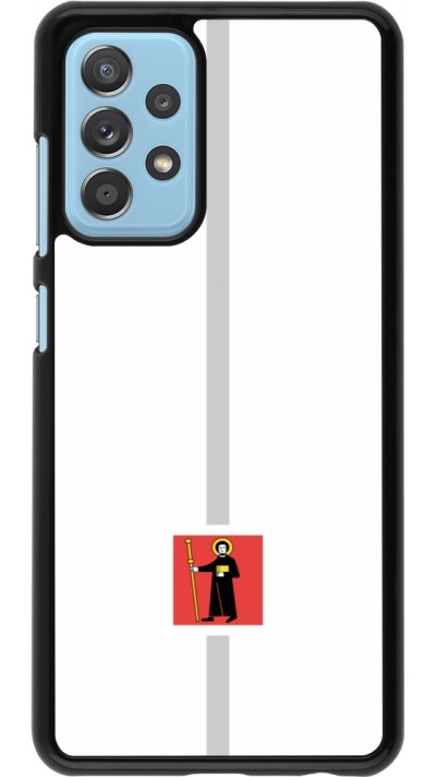 Samsung Galaxy A52 Case Hülle - Kanton GL weiss